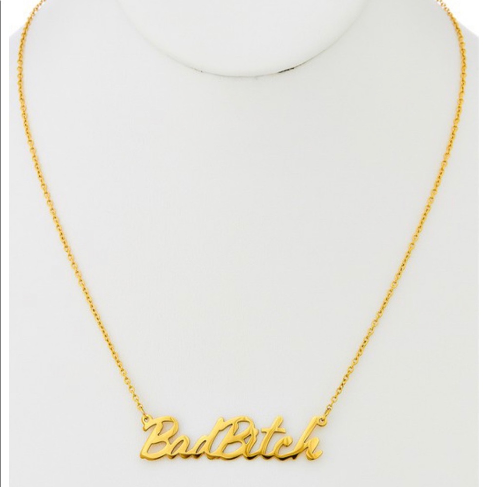 Gold necklace